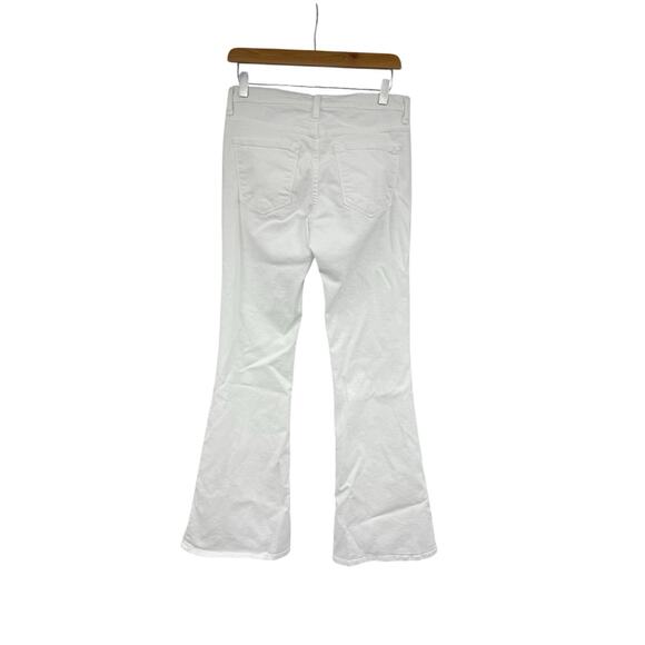 Flying Monkey Denim Stretch White Flare Jeans Women’s Size 29 - Picture 3 of 7